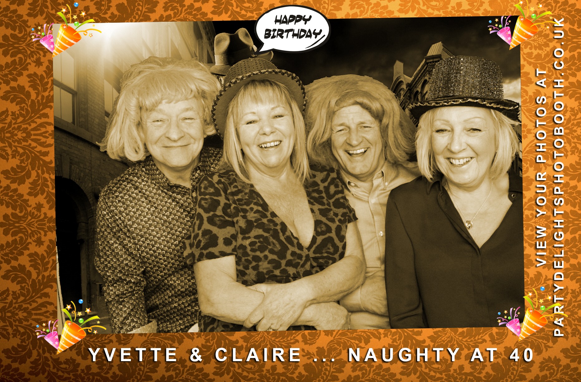Yvette and Claire’s 40th birthday! - Prints | View more photos from the event at gallery.partydelightsphotobooth.co.uk/u/PartyDelightsPhotoBooth/Yvette-and-Claire’s-40th-birthday-Prints